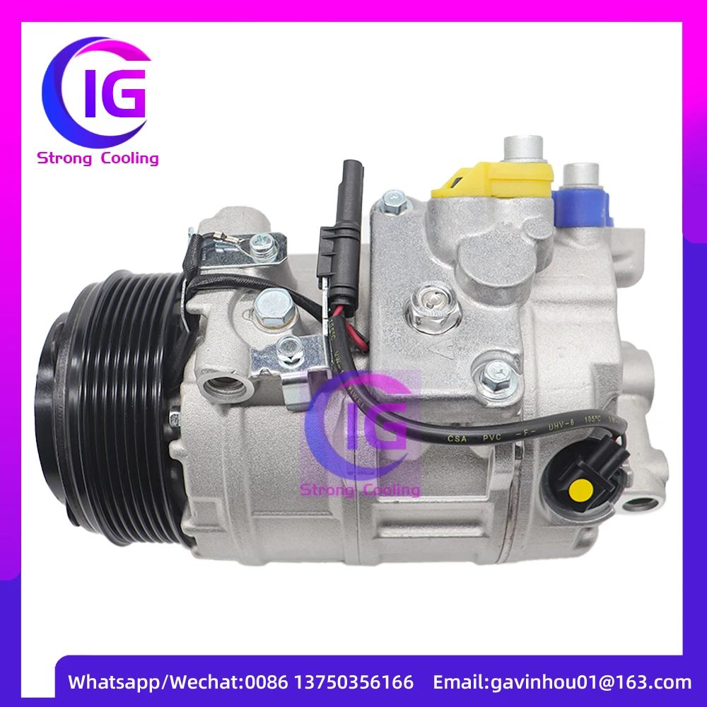 7SBU17C AC COMPRESSOR For BMW X5 X6 E71 E70 F01 F02 F03 F04 64526987890 64529196889 4471601212 4471601211 4471601210 4471601213