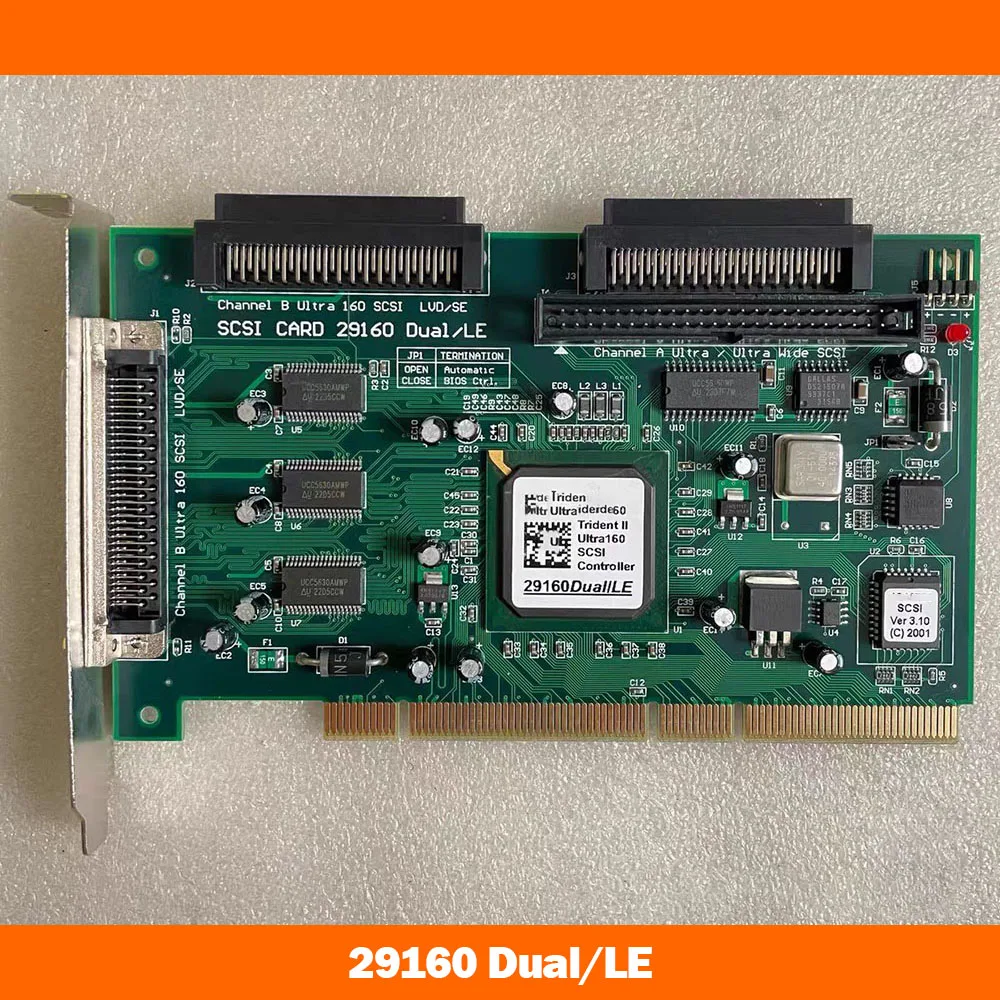 29160 Dual/LE SCSI card dual channel external 68 pin