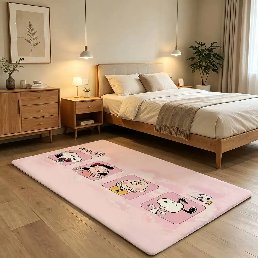 Classic-S-sNoOPyS Kawaii Carpet Bathroom Anti-slip Mat Door Mat Home Decoration Mat Entrance Door Mat Scratch-resistant Door Mat view 4