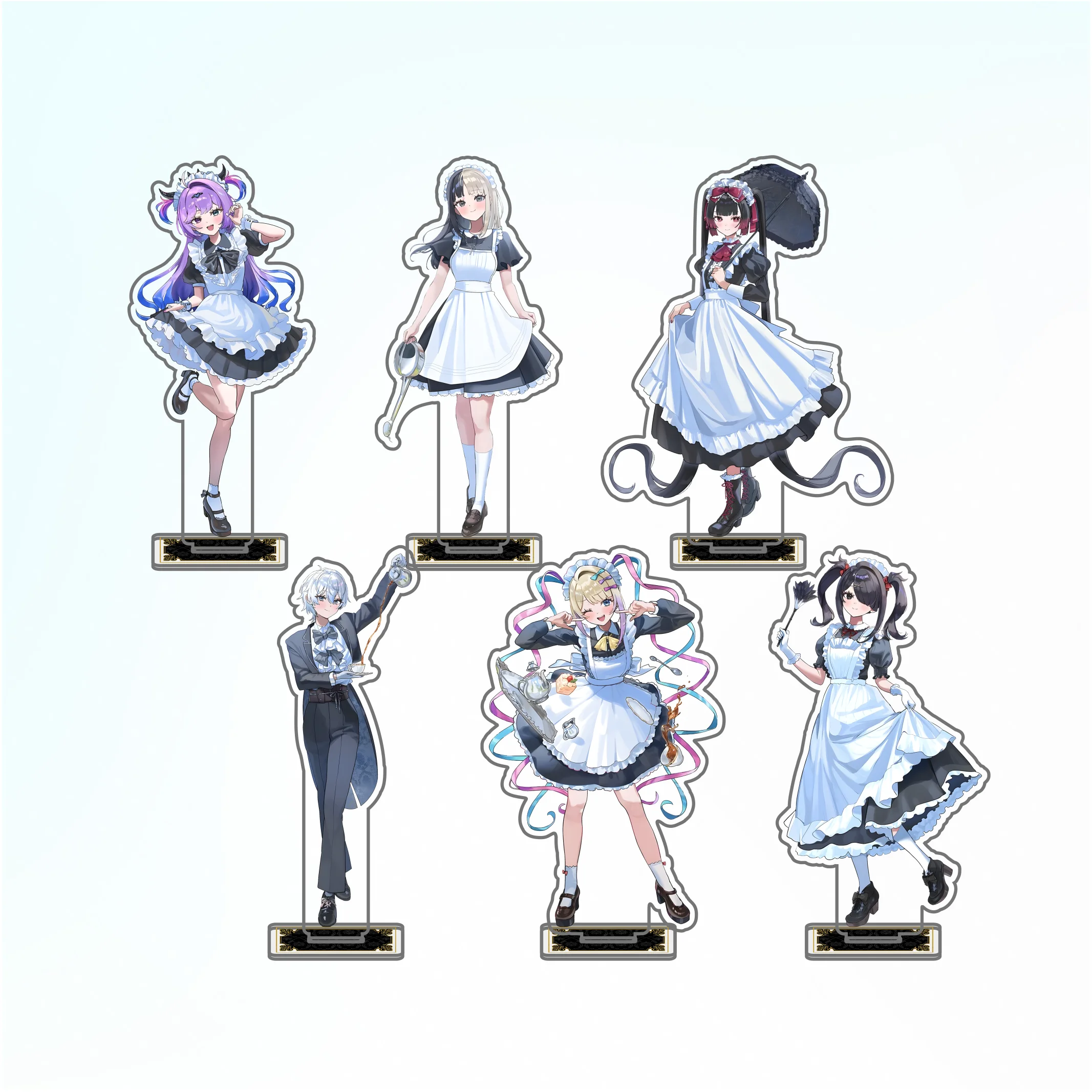 Needy Girl Overdose Figures Acrylic Stand Sugar Sugar Chaotian Sauce Cosplay Model Desk Decor Fans Gift keychain  15cm