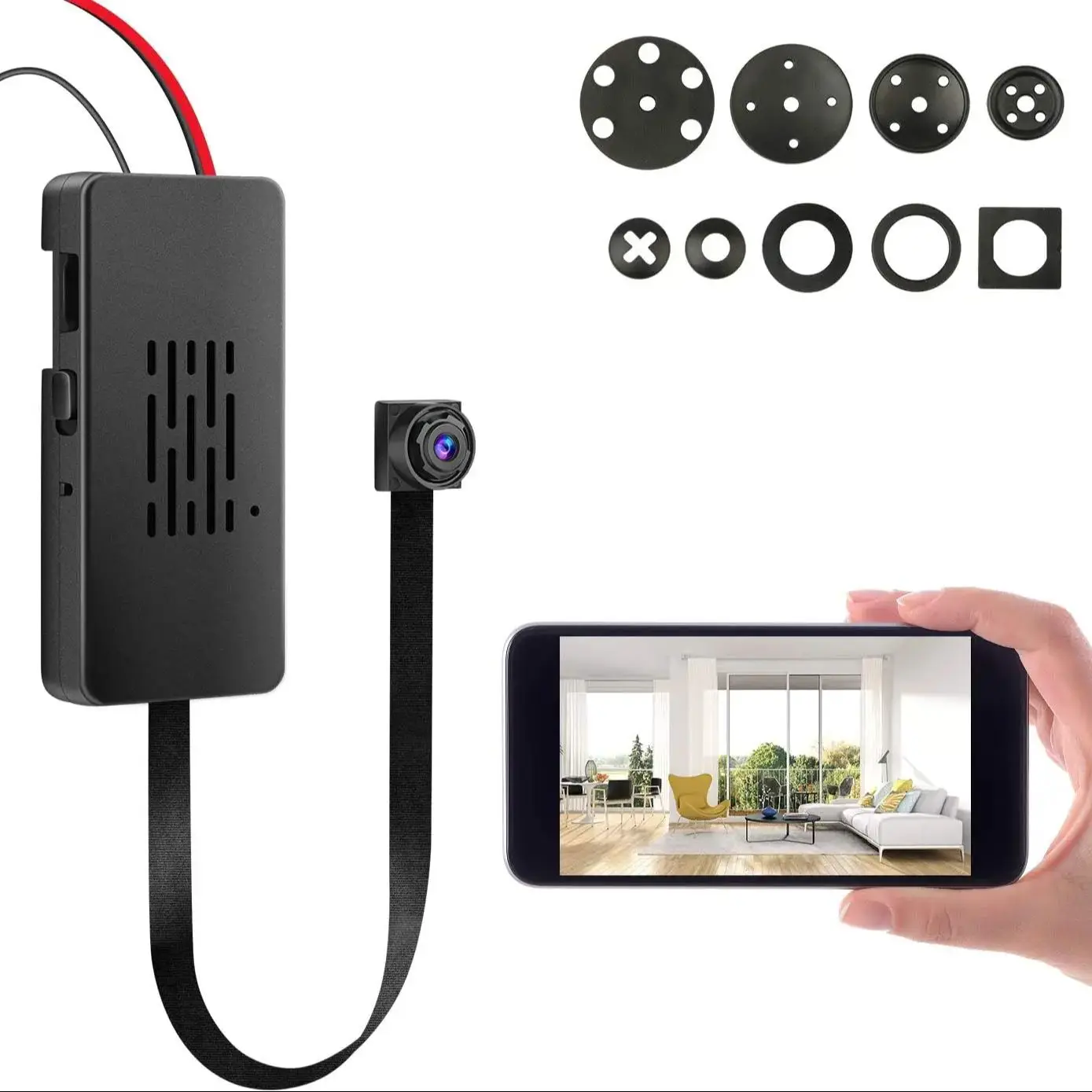 FHD Wi-Fi камера, видеорегистратор, Домашняя безопасность в реальном времени, модуль «сделай сам» беспроводной, защита для детей 1080P