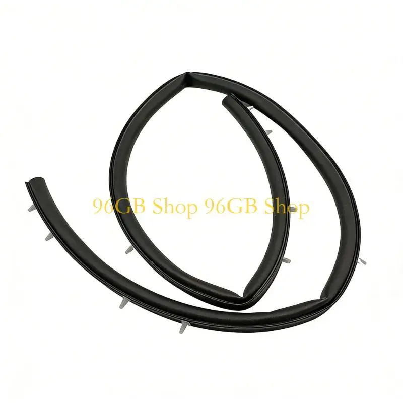 

96GB Truck Hood Rear Door Weatherstrip Replacement Rubber Seal Strips Automotive Accessories Easy Install MR437091 MBPJ3-BA034