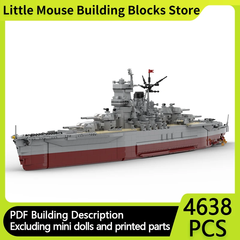

Modern Military Vessels Model MOC Building Bricks War Equipment Modular Technology Gifts Holiday Assemble Children Toys Suit