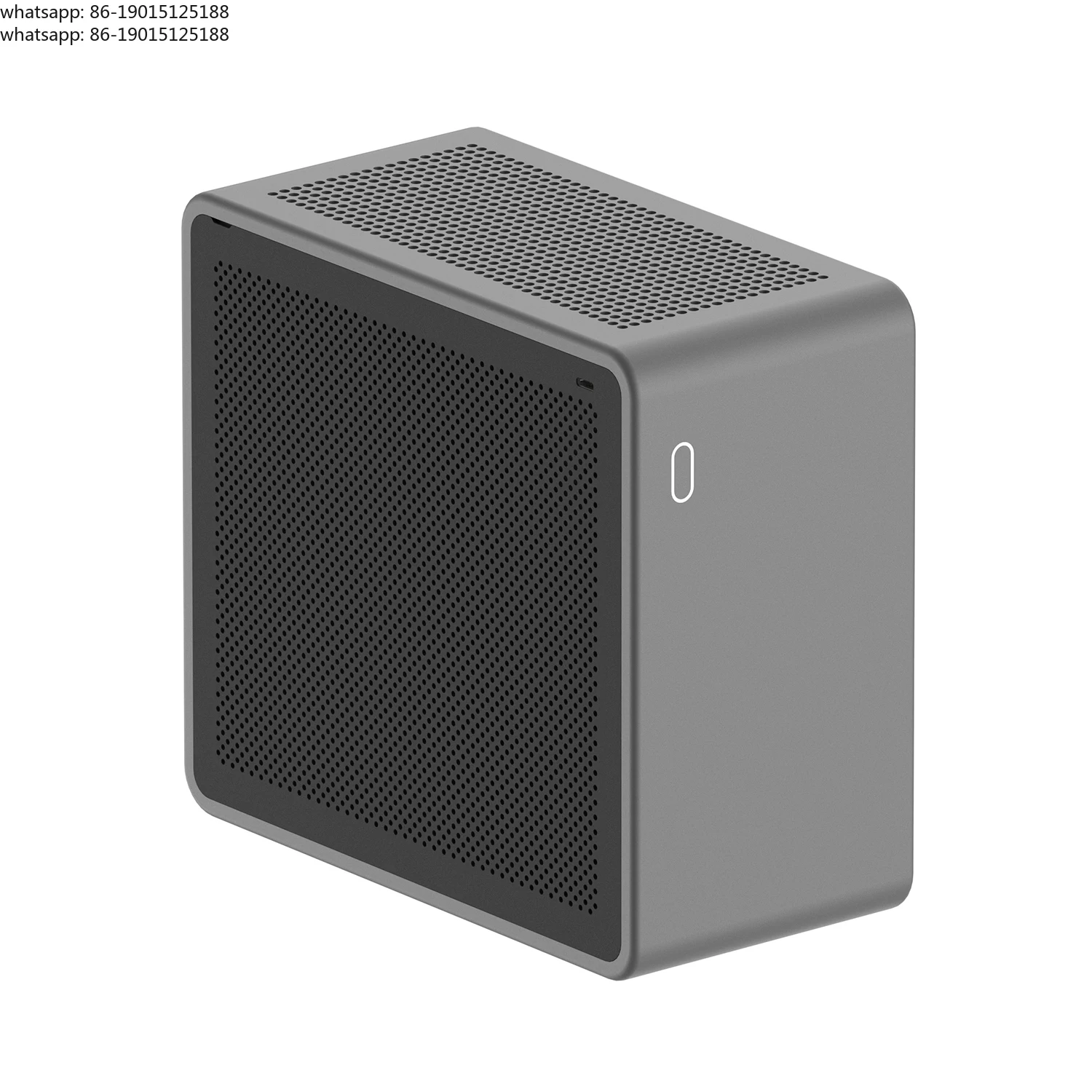 2026 new MQ5 all aluminum alloy integrated molding ITX small chassis desktop mini A4