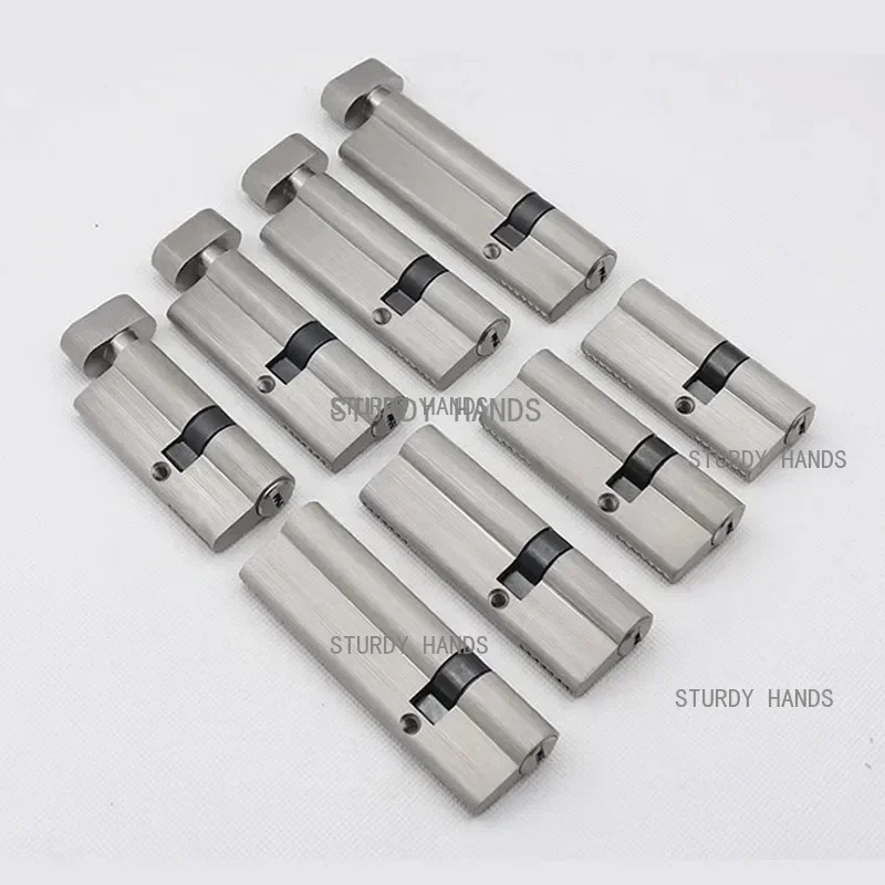 Special custom Security door Center brass lock cylinder with knob aluminum alloy door core height 32mm 1pcs