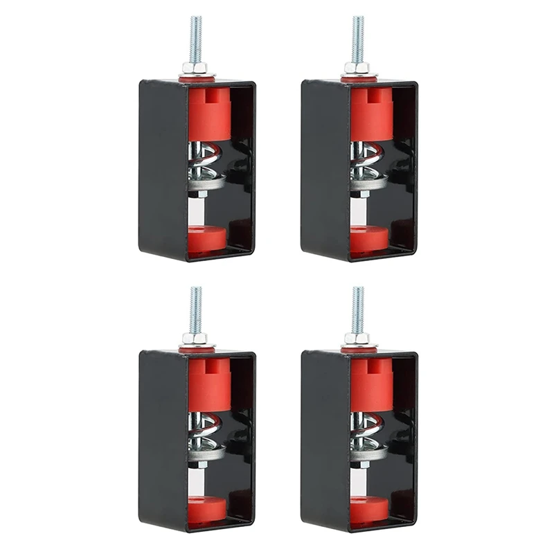 4Pack Ceiling Vibration Damping Mounts, Spring Vibration Isolator For Soundproof And Shockproof For Theater Studio