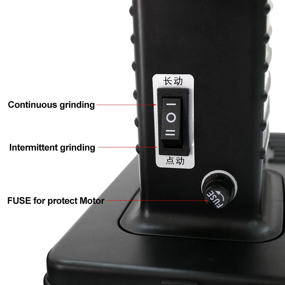 Xeoleo-molinillo de café eléctrico, 75mm, rebaba fantasma, 200W, rebaba de dientes fantasma, molinillo de café para el hogar, máquina de café expreso Miller