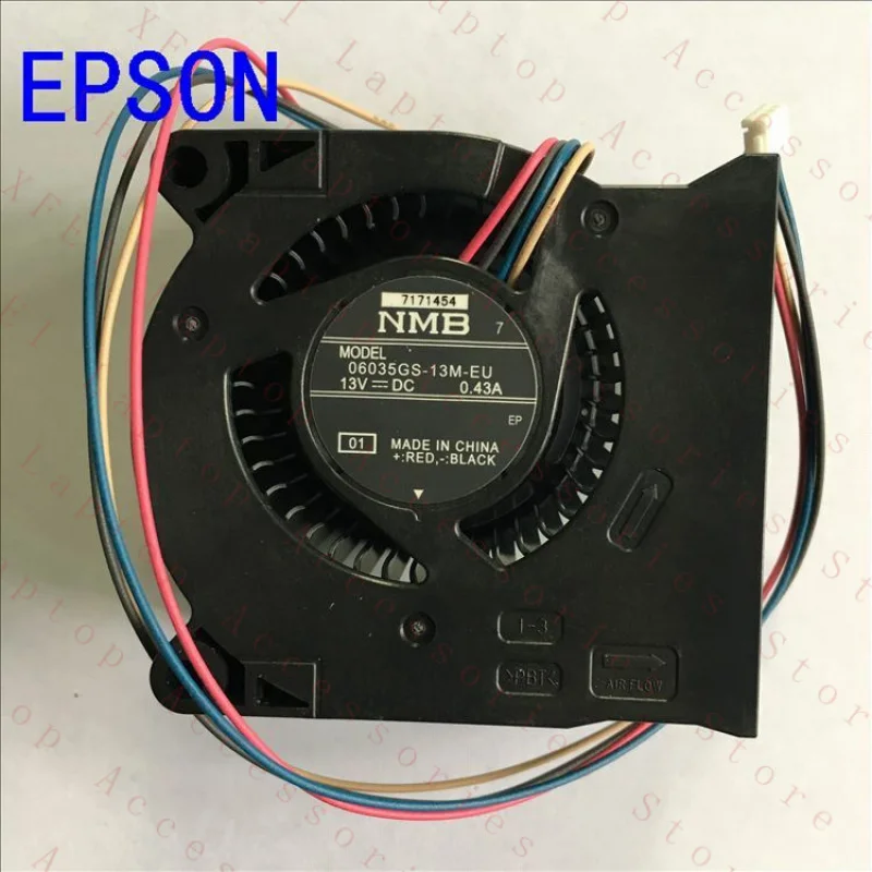 

D 1PC 06035GS-13M-EU Cooling Fan 13V 0.43A 4-wire For CB-S05E/X41/S41/U42/970 New