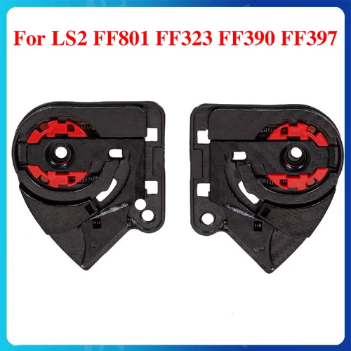 Base de lente de motocicletas para LS2 FF801 FF323 FF390 FF397 Base de protección cascos exteriores herramientas Accesorios