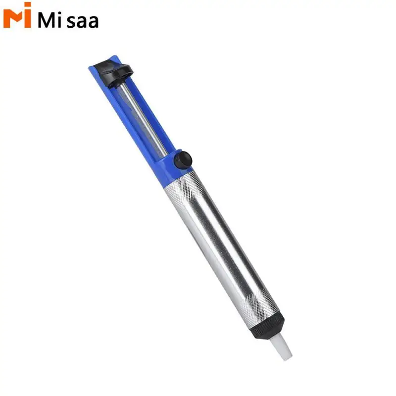 Desoldering Pump Aluminum Alloy Removal Vacuum Strong Manual High Temperature Electric Soldering Iron Tool Suction Tin Gun