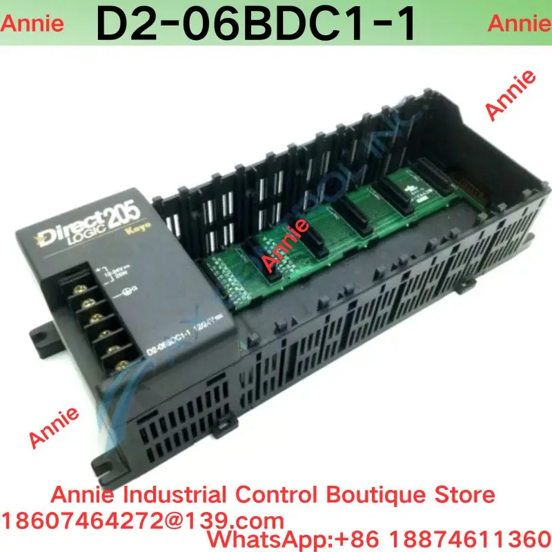 Second-hand test OK  D2-06BDC1-1 6-slot DC24V main substrate
