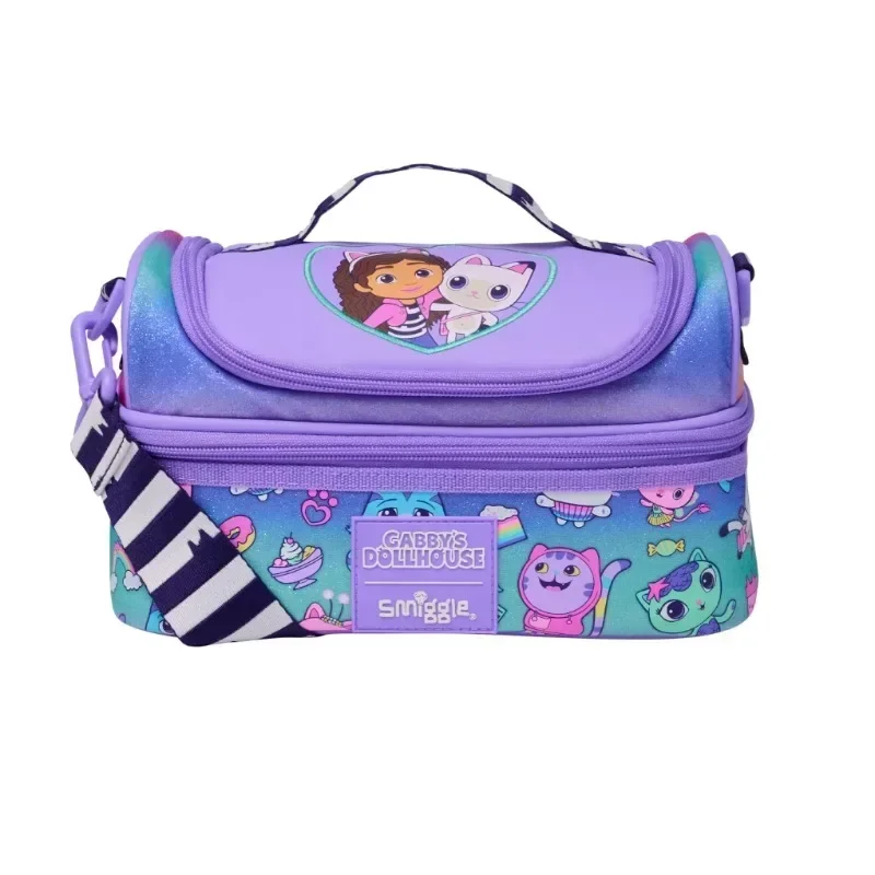 Original Australien Disney Gabby's Dollhousecute Anime Peripherie 42 cm x 30 cm Tasche Schulter Lunch Tasche Federmäppchen Mädchen Geschenke