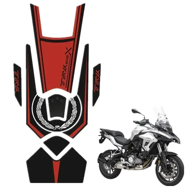 

Для Benelli TRK502 TRK 502 защитная накладка на бак мотоцикла 3D гелевая наклейка Decal - 1