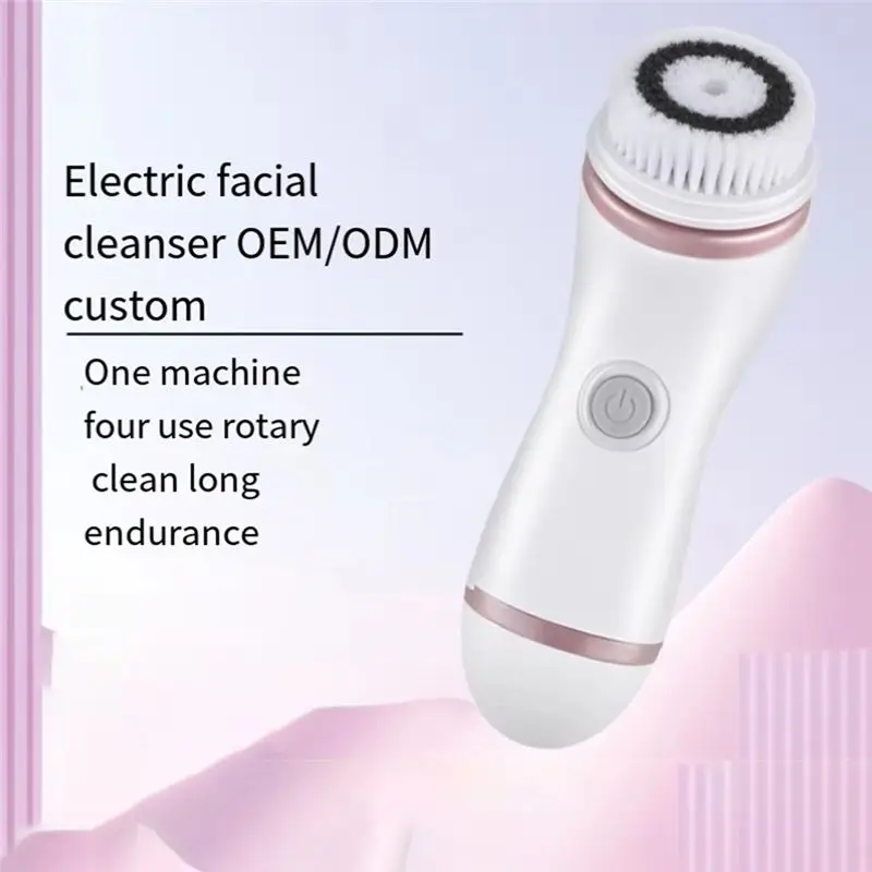 A04V Oplaadbare gezichtsreinigerborstel Elektrisch gezichtsreinigingsapparaat Zachte peeling