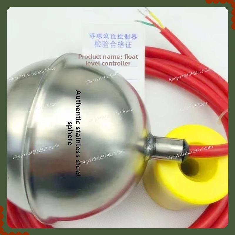 Stainless Steel Sphere Float Switch High Temperature Liquid Level Controller for Water Tank