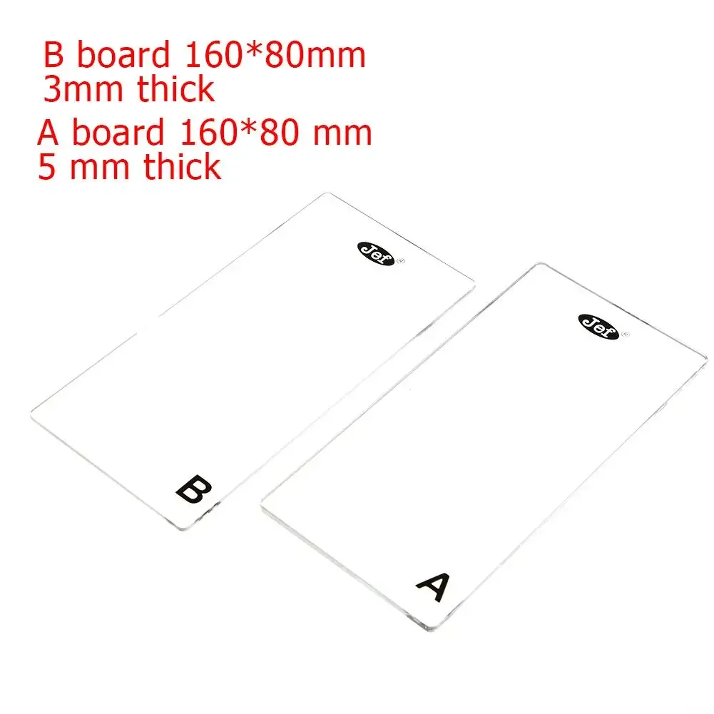 Clear Acrylic Cutting Mat Plate For DIY Embossing Cutting Dies Platform Adapter Transparent Die Cutter Spacer 3mm 5mm Dropshippi