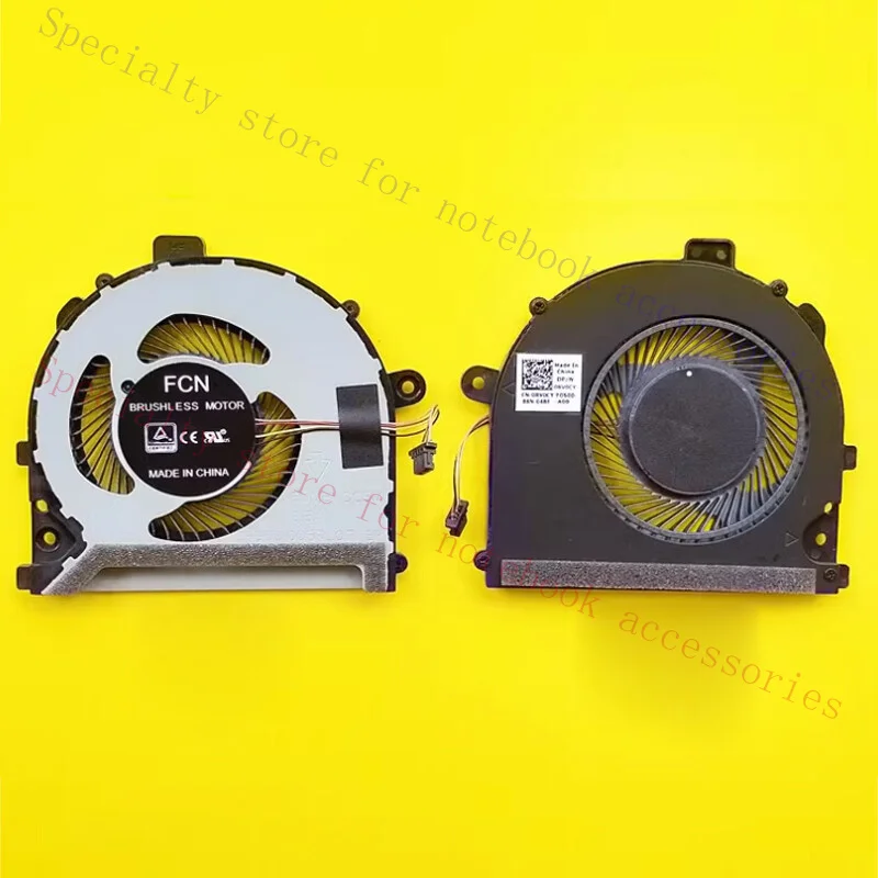 R+ is suitable for Dell Vostro 14 5471 5370 5370 CPU computer fan 0RV0CY