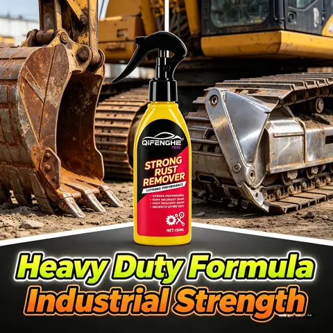 QiFENGHE® 150ML Rust Remover Spray Restore Brightness Effect Strong Rust Cleaner Remove Dirt Grime Safe for Car Metal Parts Chro