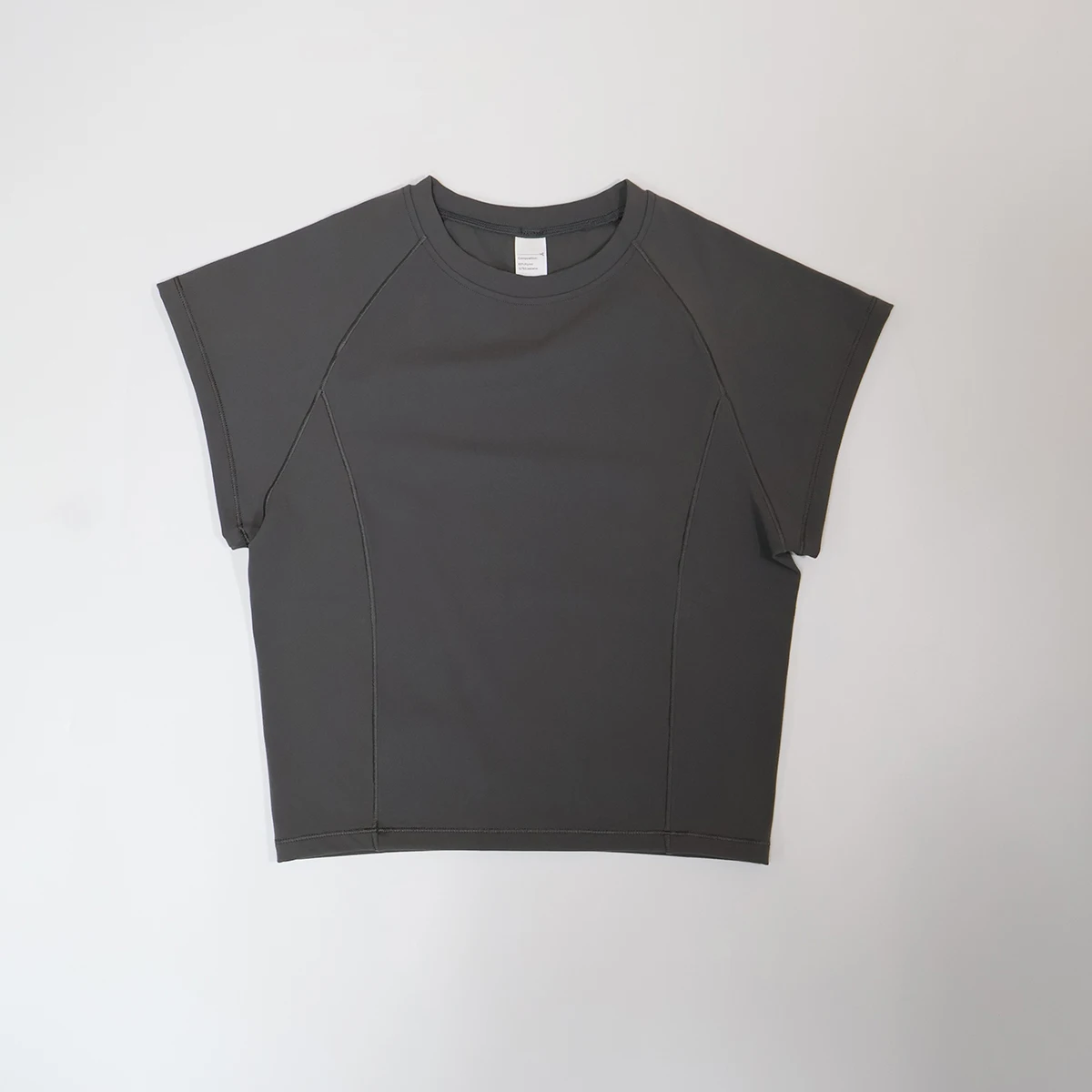 Sommer Damen Fitness Kurzarm-Sportoberteil Schnelltrocknend Atmungsaktive Yoga-Bekleidung Fitness-Trainingskleidung Damen Sport-T-Shirt – Detail 10