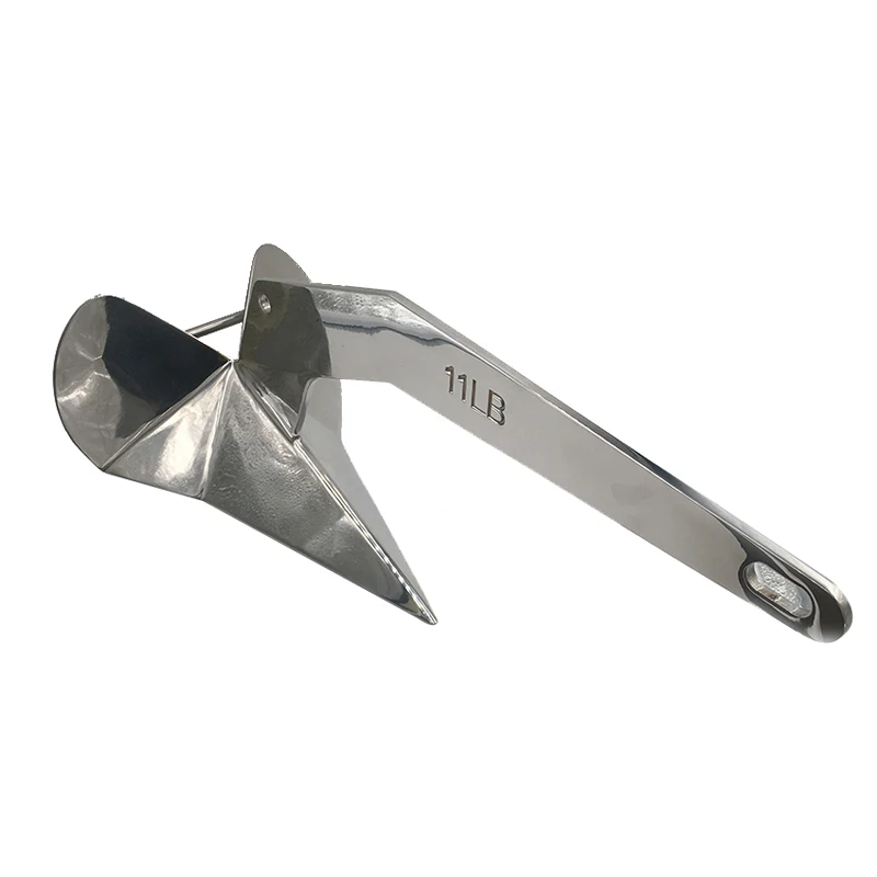 Heavy Du ty 316 Stainless Steel Marine Anchors For Boat