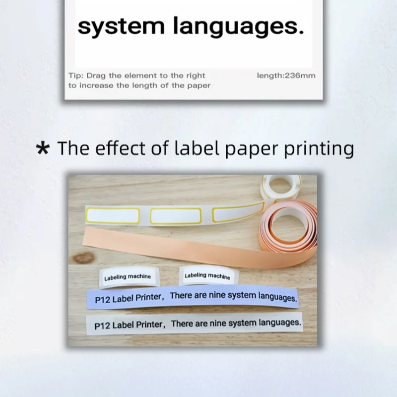 YXQ-Marklife Papel de etiquetas térmicas para soluciones de etiquetado profesionales Ecológico para una impresión sostenible Satisfacción de diversos necesidades