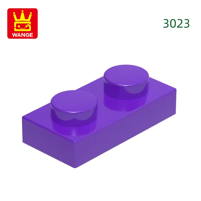 Wange 313 stks/partij 3023 6225 1x2 Lage Bouwsteen Moc Basic Onderdelen Compatibel met Bricks DIY Kinderen speelgoed Montage Geschenkdoos
