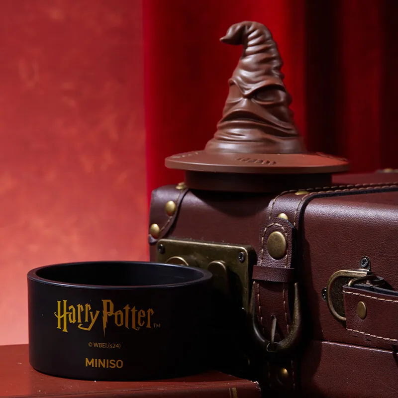 MINISO Harry James Potter Series Sorting Hat Storage Box Desktop Headband Hairband Box Children's Toy Ornament Birthday Gift