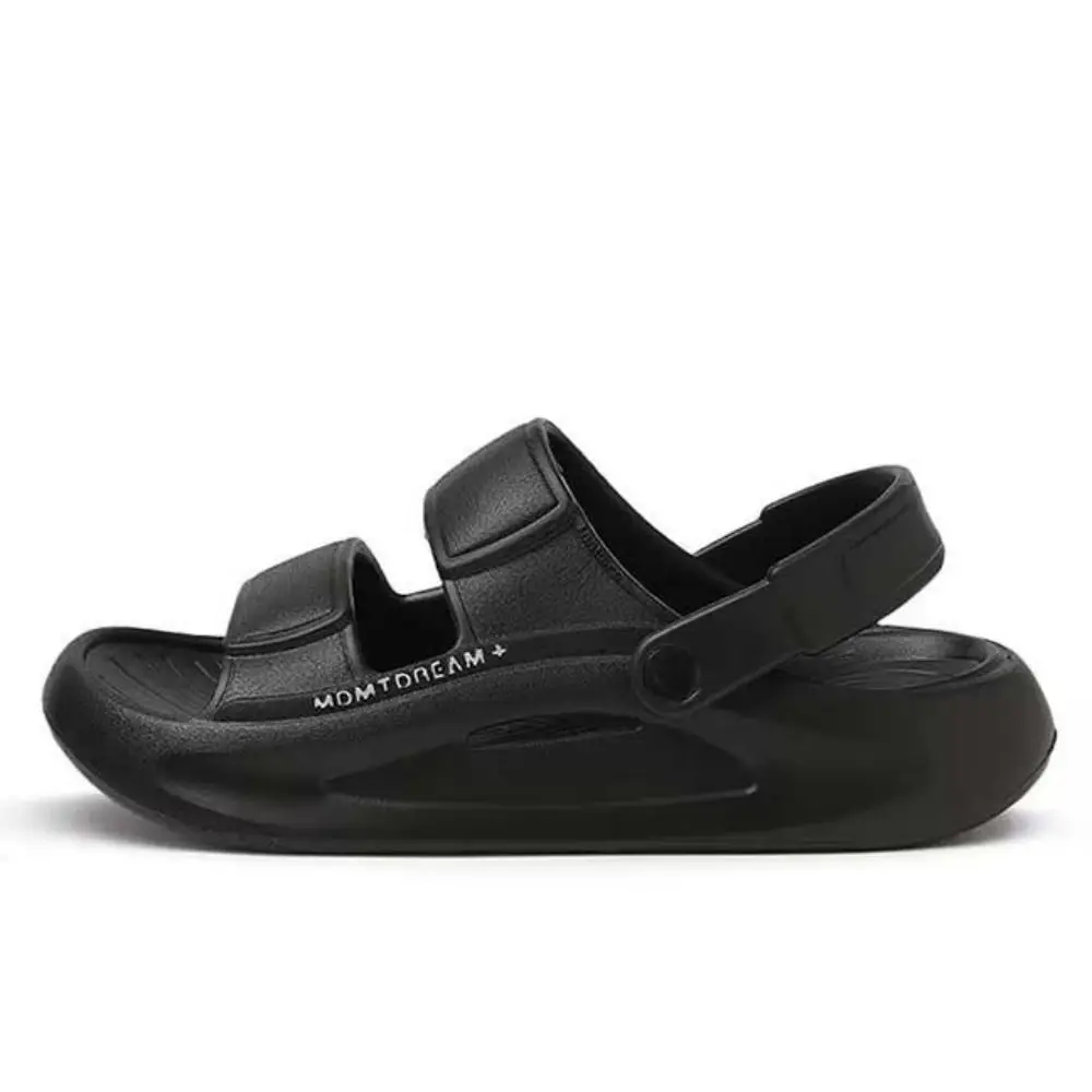 Zapatillas planas informales antideslizantes de EVA, sandalias con plataforma antiolor y Punta abierta, zapatos de playa, sandalias deslizantes para hombre de verano