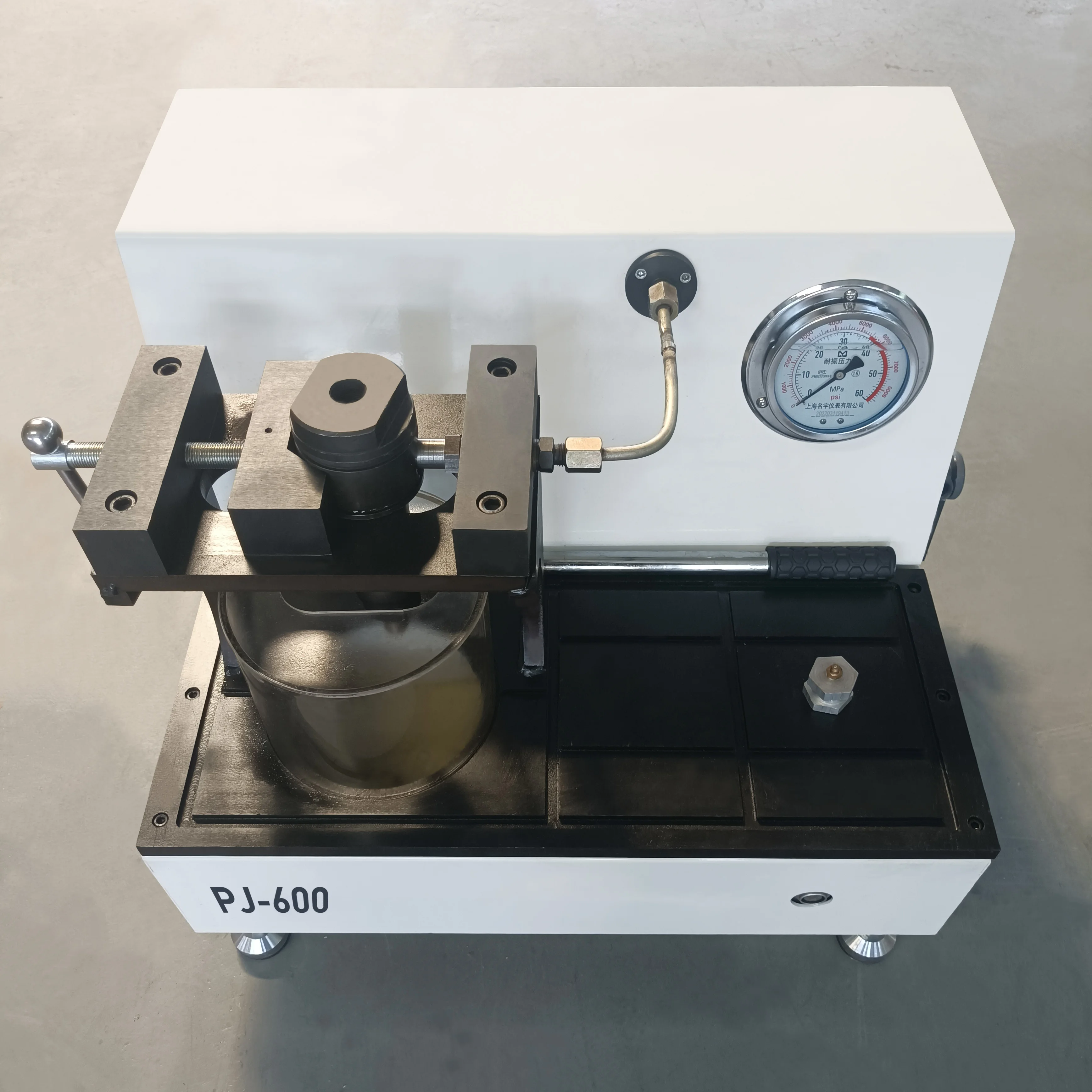 

Pj-600 Manual Inje ction Nozzle Tester for diesel Vehicles and Boats Engine Pump Injector Nozzle Pop Tester