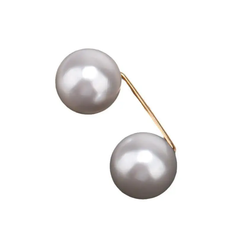 5 Stück Perlen-Broschen-Pins, Pullover-Schal-Clips, Kunstperlen-Strass-Kragen-Sicherheitsnadeln für Damen- und Mädchenkleidung, Kleider-Accessoires – Detail 5