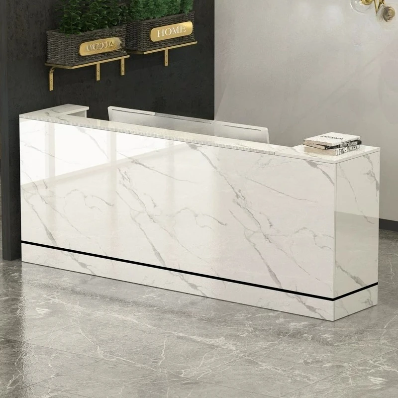 

Modern Simple Reception Desks Beauty Luxury Unique Design Reception Desks Company Aesthetic Comptoire Accueil Trendy Furniture