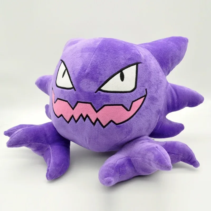 30cm duch Pokemon królowa fioletowy Haunter Gengar ewolucja pluszowa lalka kreskówka Gengar dekoracyjne na Halloween lalka kreskówka poduszka prezent