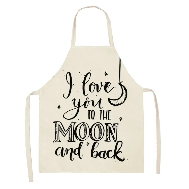 Mr Right Letter Print Apron For Men Funny Couple Wedding Gift Sleeveless Pinafore Home Kitchen Cooking Baking BBQ Cleaning Bib