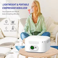 Compresseur d'air médical portable pour enfants et adultes, atomiseur de toux, nébuliseur, inhalateur, déterminer les voies respiratoires, inhaler, humidificateur, soins de santé 4