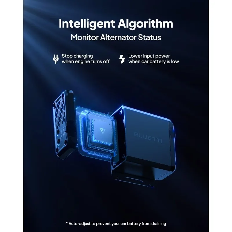 充電器 1、560W オルタネーター充電器、ポータブル電源ステーション用の高速 DC-DC 充電器、タバコ充電器の 6 倍速