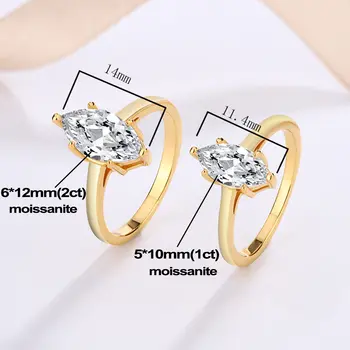 8 最佳銷售 925訂婚戒指 - №7