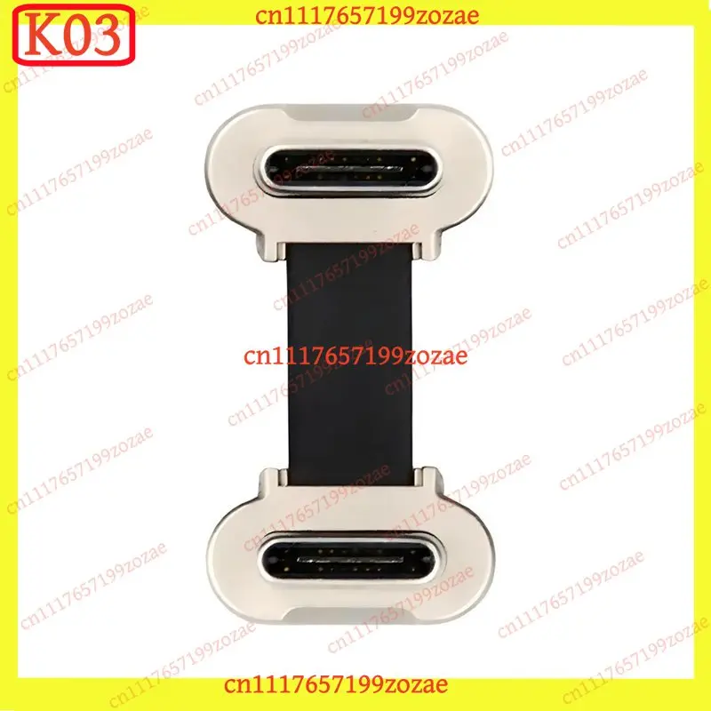 LK k3 for JABS 65W Ultra Slim Flat USB-C Cable, Dual Angled Fast Charge Data Cord for Laptop & Phone