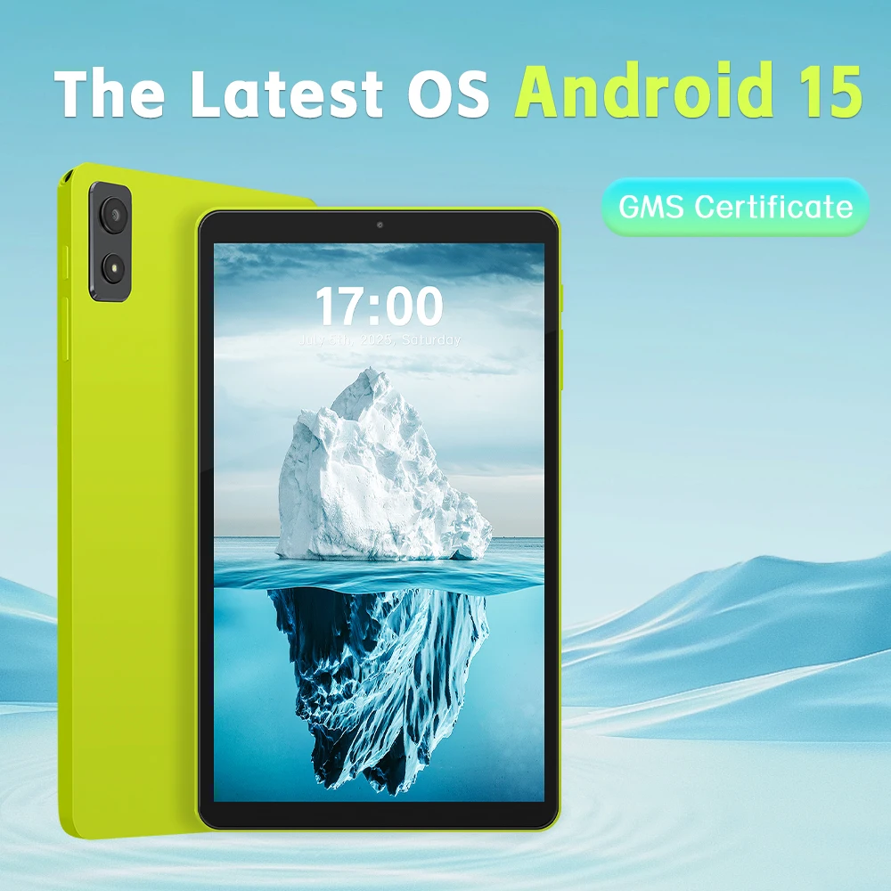 Paitanry Android 15 Tablet 8.68 Inch 8GB(3GB+5GB Expand) RAM 64GB ROM 5000mAh WiFi Bluetooth HD Portable Lightweigt Tablet PC