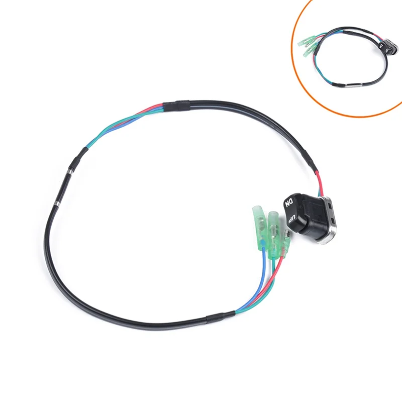 QUAI-ITOutboard تحكم عن بعد ل 4 السكتة الدماغية موتور تقليم الميل التبديل 703-82563-01-00 مفتاح بـزر دفع البحرية