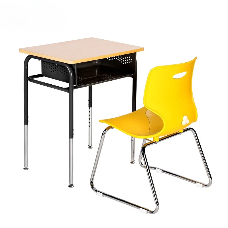 Training class desks and chairs school tutoring class learning desks and chairs set junior high school high school students home