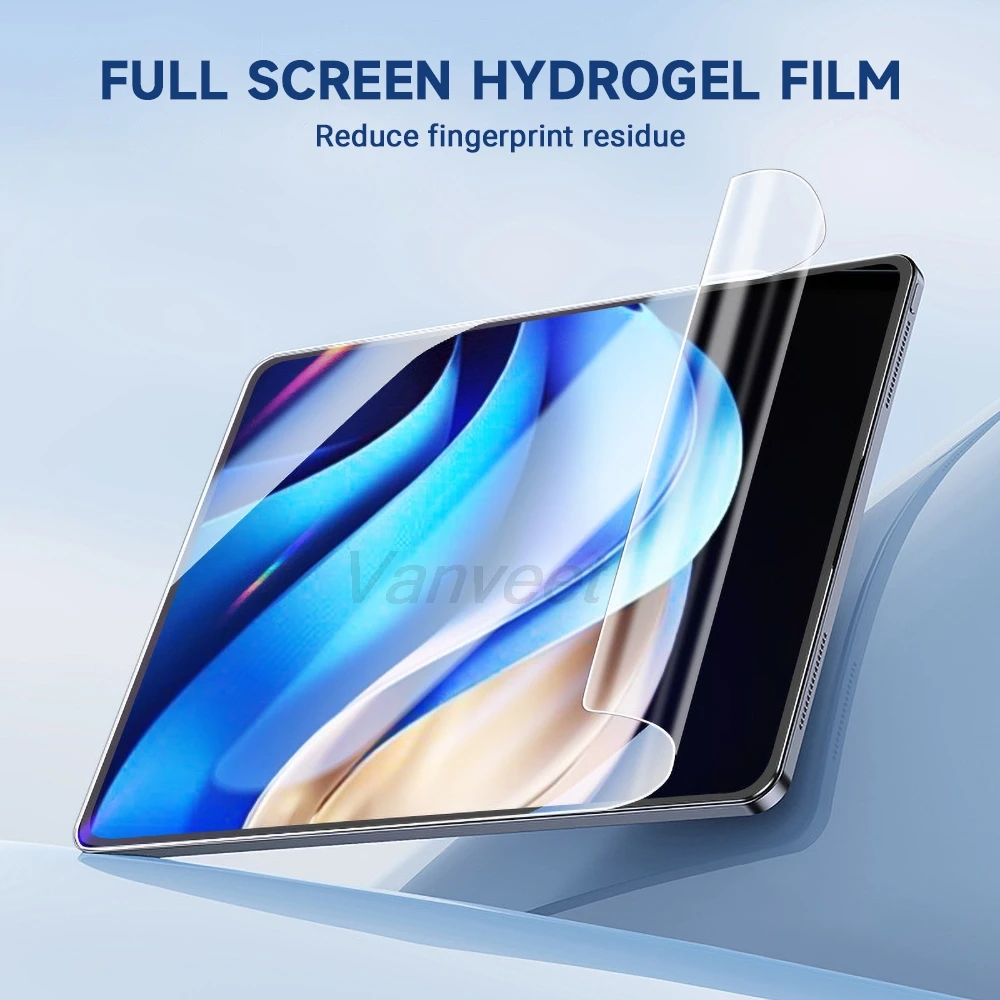 واقي شاشة محدد موقع الفيلم هيدروجيل لجهاز iPad Pro 11 9.7 (2016) Air 11 2 4 5 10.9(2022) 1 iPad 10.2 (2019)(2021) (2015) 11 بوصة