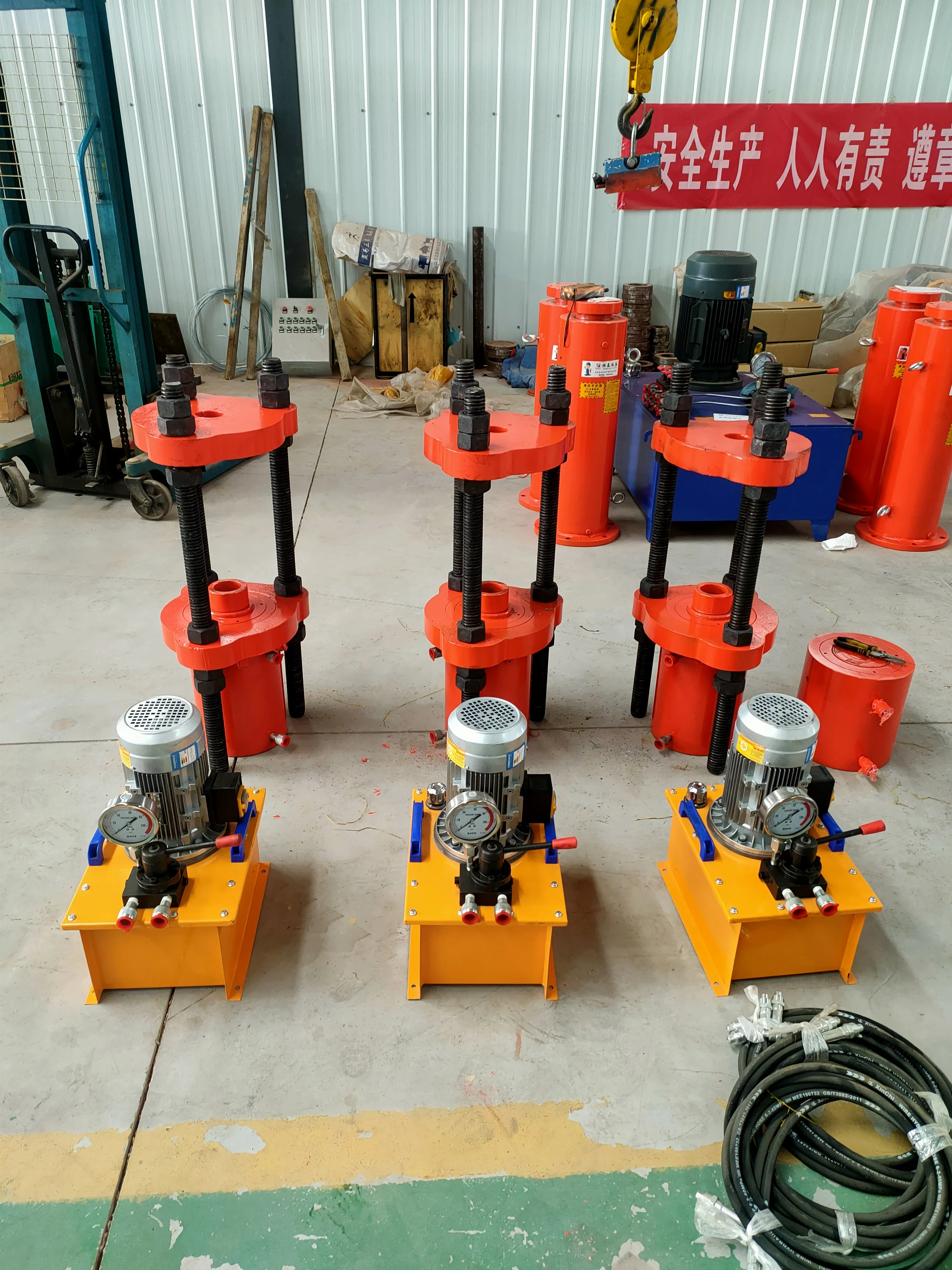 

110V/220V/380V Track Pin Dismantling Machine Track Chain Pin Remover and Press Machine for Excavator