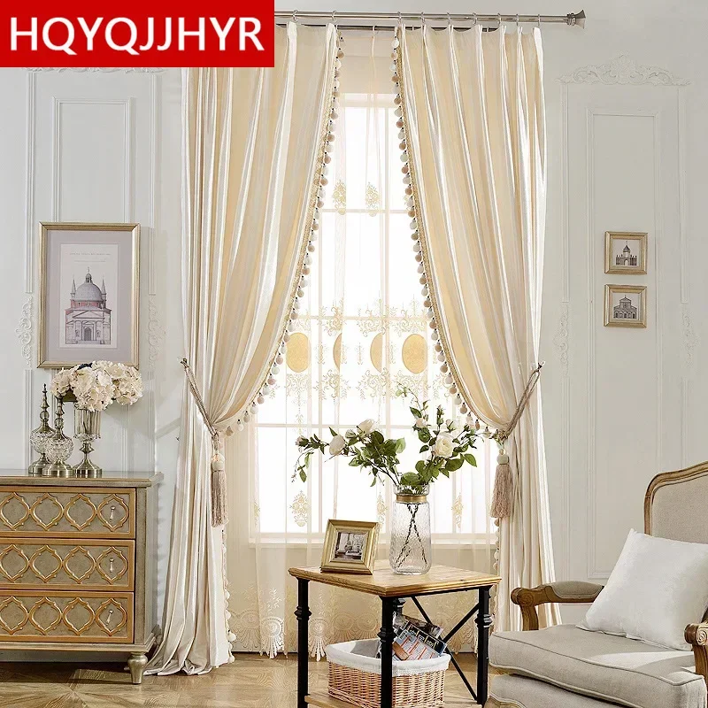 European Luxury 6 Color Velvet Curtains For Living Room Solid Color Velvet Simple Modern Luxury Curtains For Bedroom/Kitchen
