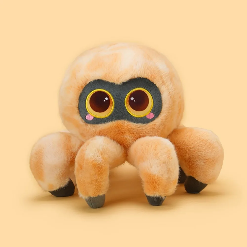 

Simulation Spider Plush Doll Fluffy Interactive Spider Stuffed Animal Comfortable Cartoon Black Crawling Pet Doll Home Decor