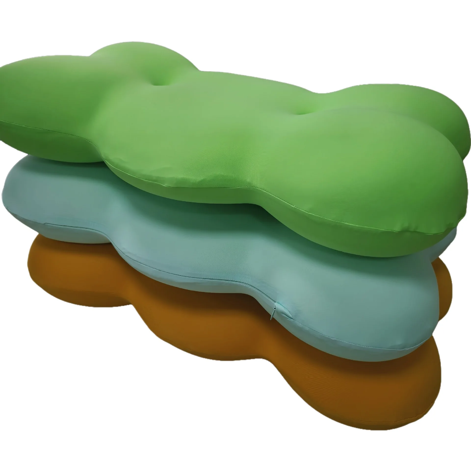 Adult slow rebound candy memory cotton pillow pillow core cervical spine protection can be rolled compressed packaging breathabl