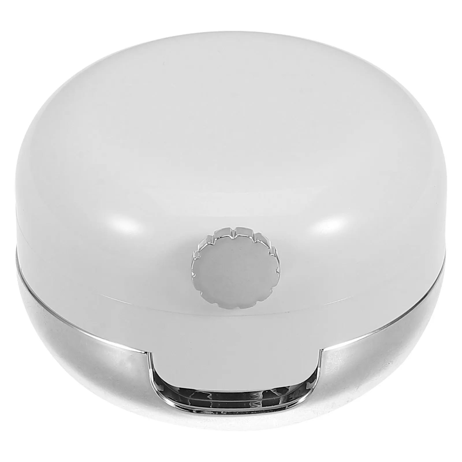 

Lip Mask Box with Built-in Mirror Silicone Applicator Compact Design for on-The-Go Hydration Lip Oil Holder Women's Purse