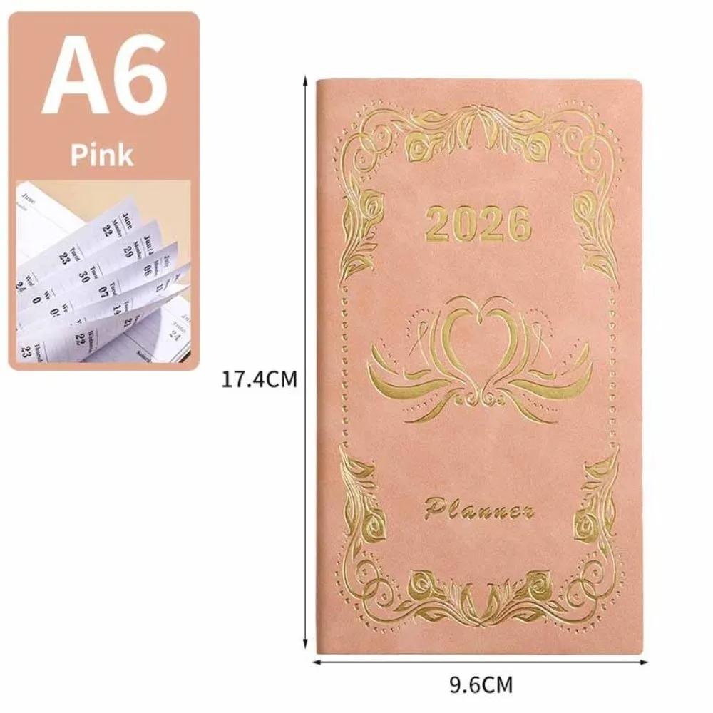 

To Do List 365 Day Planner Time Management Portable 2026 Notebook Learning Schedule with Calendar Daily Planner