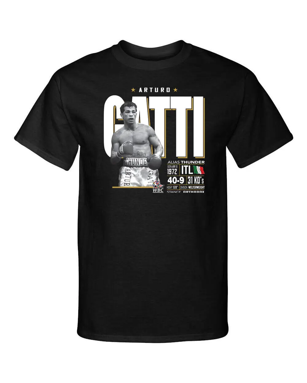 Camiseta de estilo boxeo, prenda de vestir, también conocida como Thunder, Wbc, campeón, Bóxer