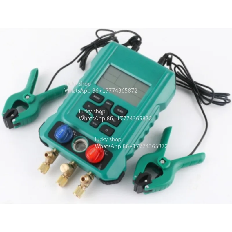 

Digital Pressure Gauge, Waterproof, Dustproof and Anti-collision, Durable