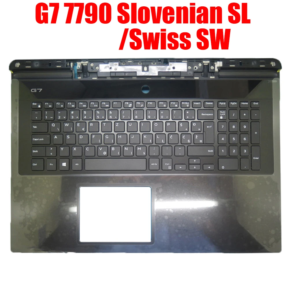 

Подставка для рук для ноутбука SW SL DELL 7790 00YW0N 0YW0N 091MN2 91MN2 06WFHN 6WFHN 093VM2 93VM2 0XF2KG XF2KG 0XMG22 XMG22 09TJ6W 9TJ6W